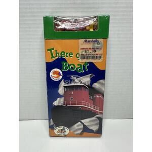 There Goes a Boat VHS 35mins Home Video w/ Toy 1994 Vintage New Sealed Watermark